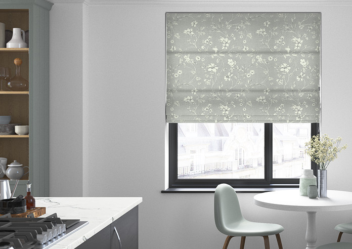 Etched Vine, Feather - Twist&Fit Roman Blind - Image 3